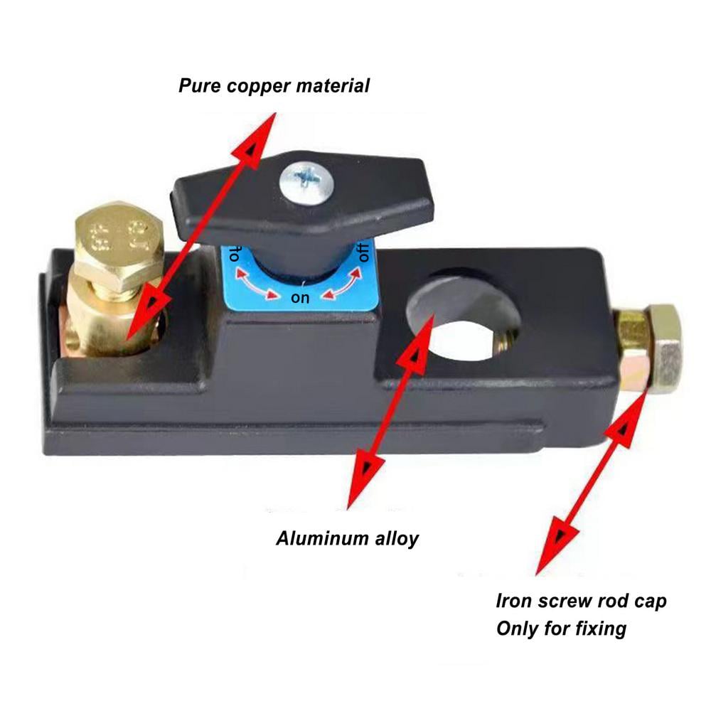🔋🚗 Car Battery Disconnect Switch – Safe, Easy Power Cut-Off & Anti-Drain Protection ✨