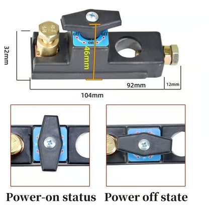 🔋🚗 Car Battery Disconnect Switch – Safe, Easy Power Cut-Off & Anti-Drain Protection ✨